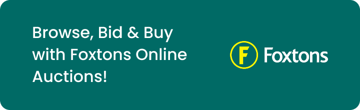 Listed with Foxtons